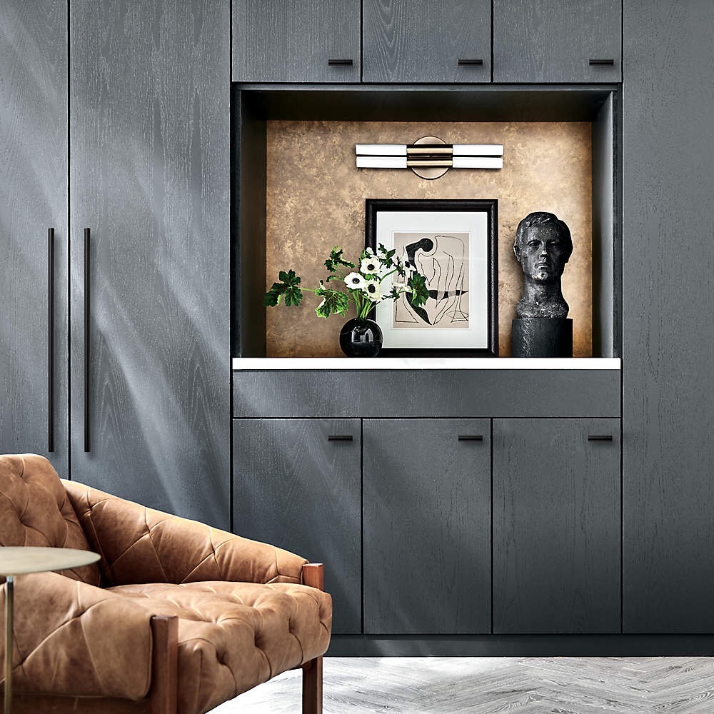 *SOLD* New! CB2 KELA BLACK KNOB